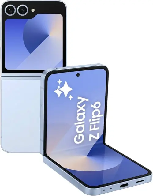 SAMSUNG Galaxy Z Flip6, 12GB RAM, 256GB Storage, Blue, 50MP Camera
